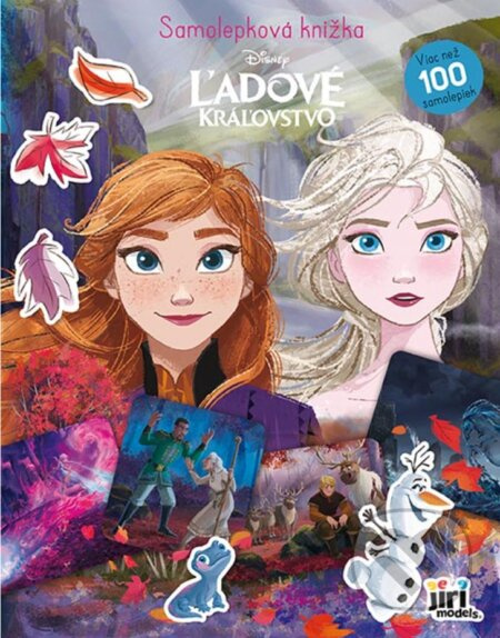 Samolepková knižka Ľadové kráľovstvo - kniha z kategorie Samolepky
