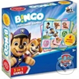 Bingo TLAPKOVÁ PATROLA – dětská společenská hra