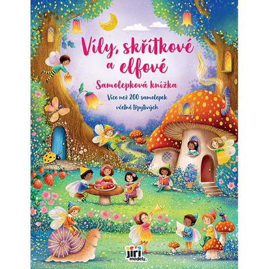 Víly, skřítkové a elfové - Velká samolepková knížka