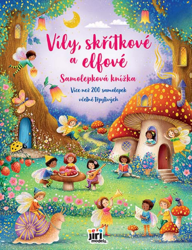 Víly, skřítkové a elfové - Velká samolepková knížka