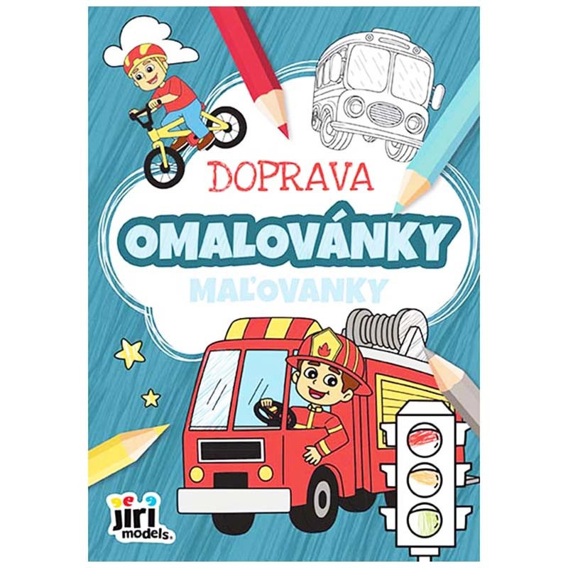 Omalovánky A5 Doprava