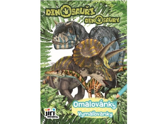 Omalovánky A5 Dinosauři
