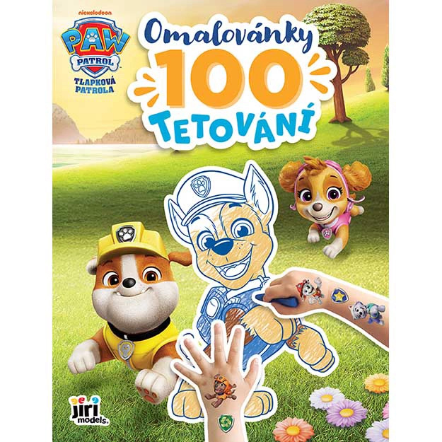 Omalovánky a 100 tetování Tlapková patrola