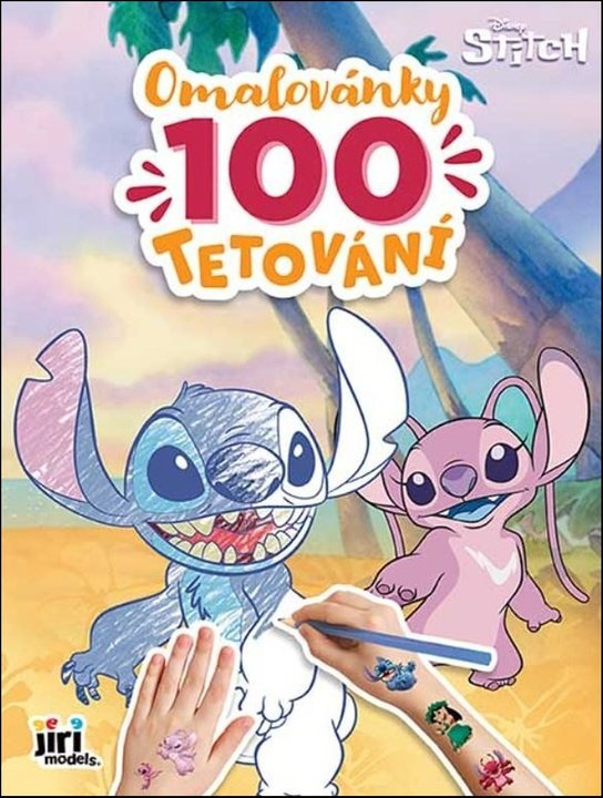 Omalovánky a 100 tetování Lilo & Stitch