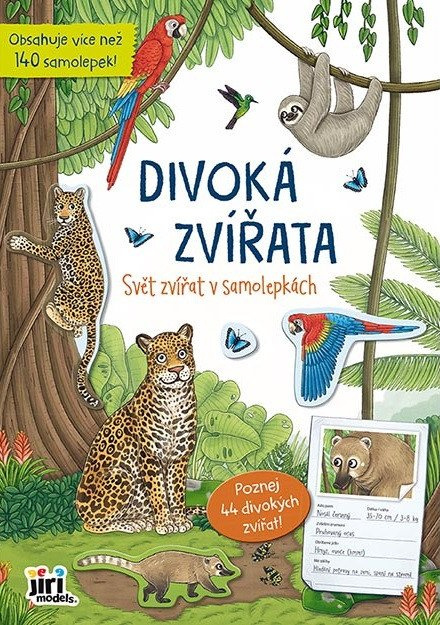 Divoká zvířata (Svět zvířat v samolepkách) - kniha z kategorie Pro děti