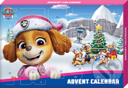 Adventný kalendár Tlapková patrola dievčatá - hra z kategorie Hlavolamy, doplňovačky, úkoly