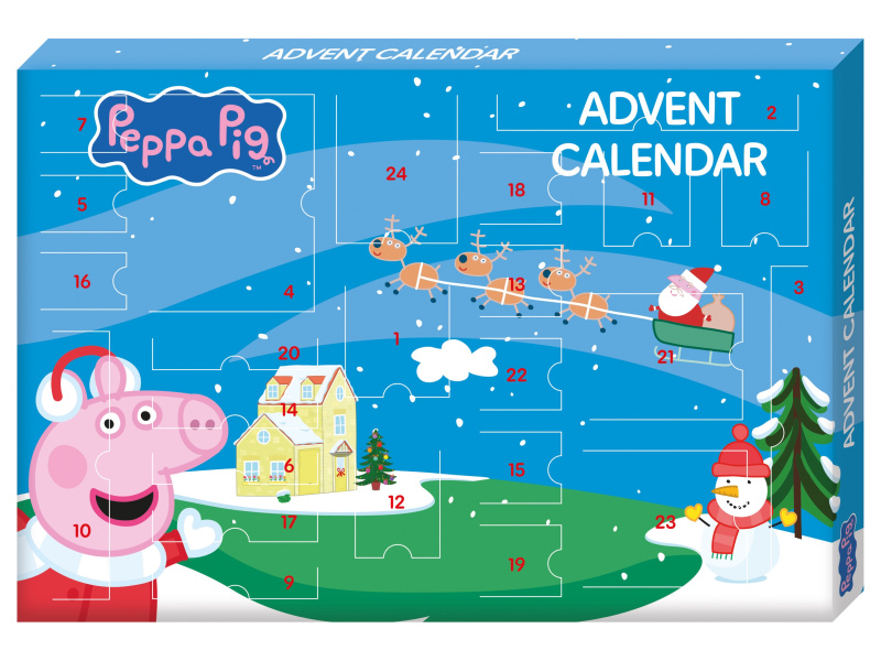 Adventní kalendář Tlapková patrola / Prasátko Peppa (Prasátko Peppa)