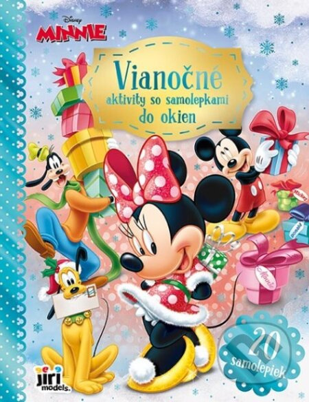 Vianočné aktivity so samolepkami do okien: Minnie - kniha z kategorie Úkoly pro děti