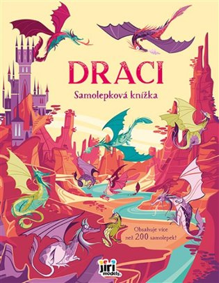 Velká samolepková knížka: Draci - kniha z kategorie Omalovánky, vystřihovánky, papír