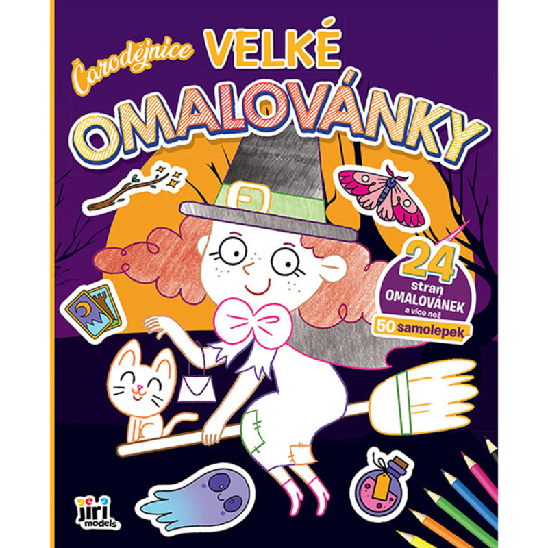 Velké omalovánky: Čarodějnice - kniha z kategorie Omalovánky