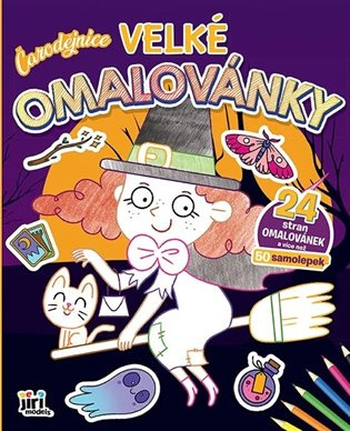 Velké omalovánky: Čarodějnice - kniha z kategorie Omalovánky