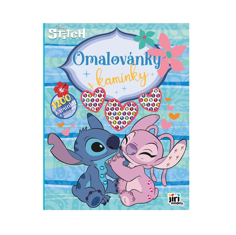 Omalovánky s kamínky Lilo & Stitch