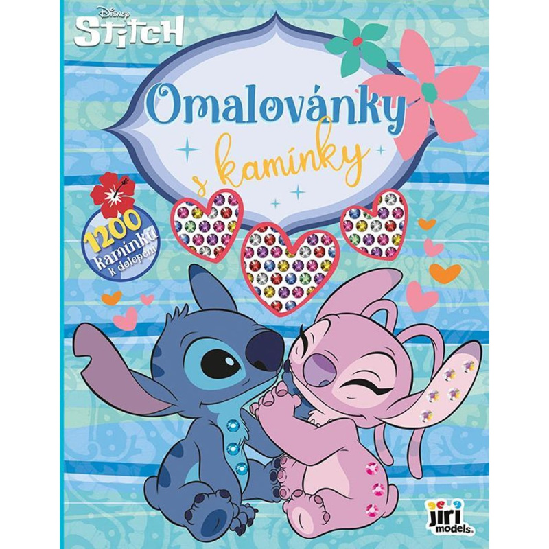 Omalovánky s kamínky Lilo & Stitch