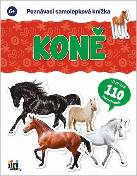 Poznávací samolepková knížka: Koně (Více než 110 samolepek)