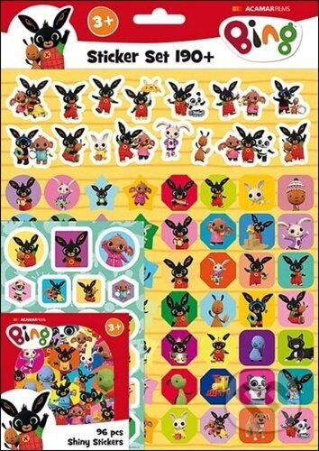 Samolepkový set 190+ Bing
