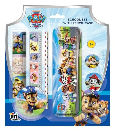 Školní set s penálem Tlapková patrola