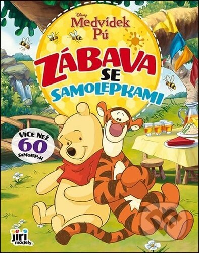 Zábava se samolepkami Medvídek Pú - kniha z kategorie Omalovánky, vystřihovánky, papír