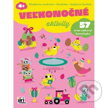 Sešit Velikonoční aktivity pro děti se samolepkami