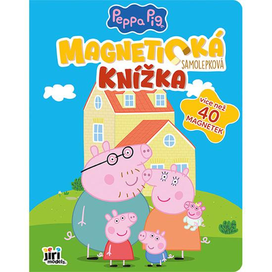 Magnetická samolepková knížka Prasátko Peppa - 1 kus