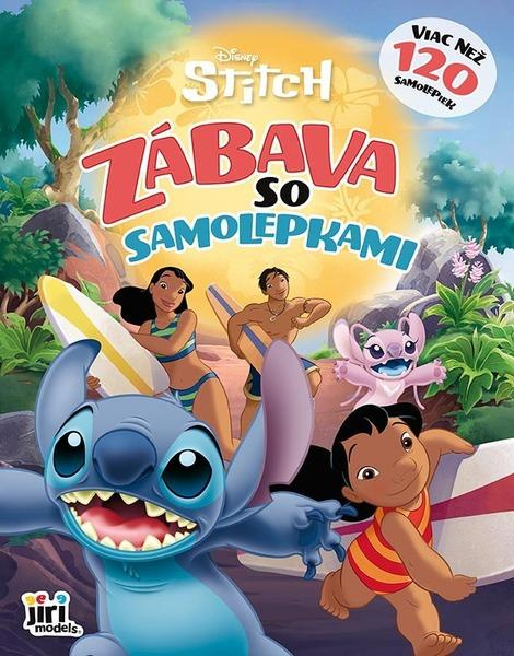 Samolepková knížka Lilo & Stitch – zábavné aktivity pro nejmenší