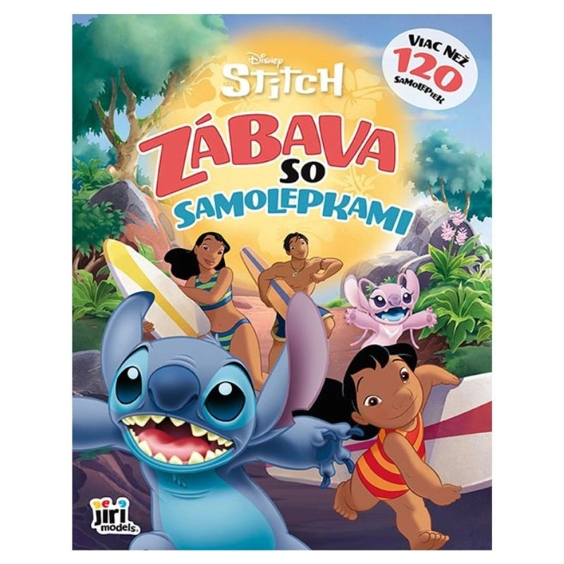 Samolepková knížka Lilo & Stitch – zábavné aktivity pro nejmenší