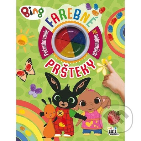 Farebné pršteky Bing - neuvedený autor - kniha z kategorie Omalovánky, vystřihovánky, papír