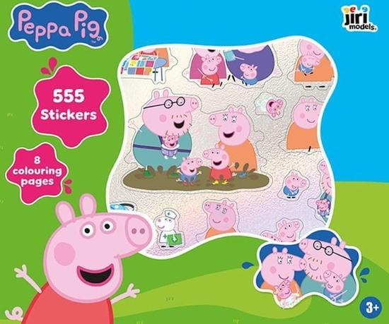 555 samolepek: Prasátko Peppa