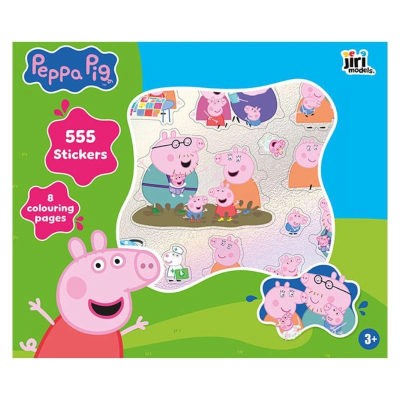555 samolepek: Prasátko Peppa