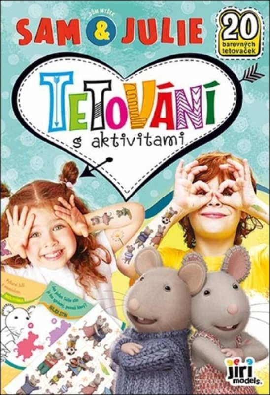 Tetování s aktivitami Dům myšek Sam & Julie