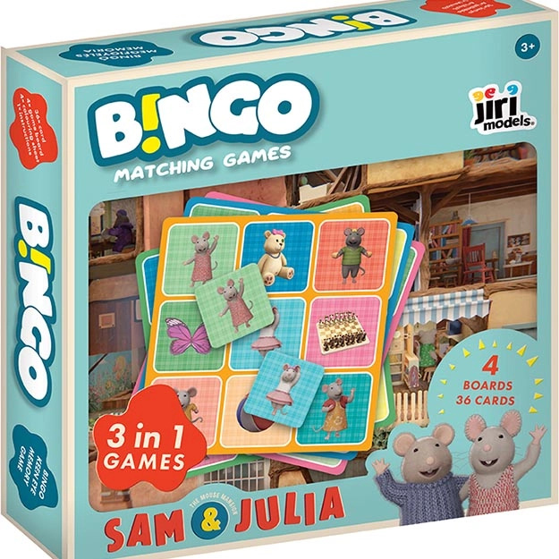 Bingo Dům myšek Sam & Julie - -