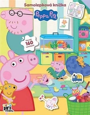 Samolepková knížka: Prasátko Peppa (Více než 160 samolepek) - kniha z kategorie Omaľovávanky, vystrihovanie, papier