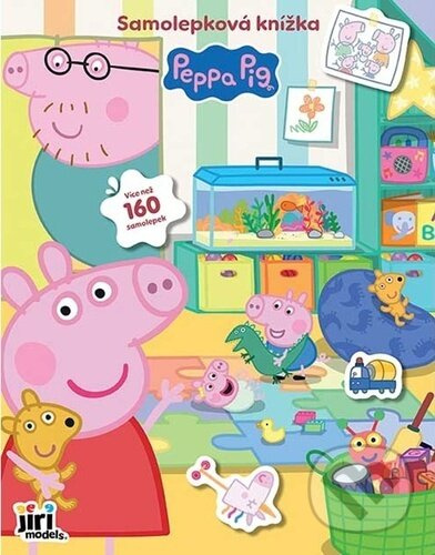 Samolepková knížka: Prasátko Peppa (Více než 160 samolepek) - kniha z kategorie Omaľovávanky, vystrihovanie, papier
