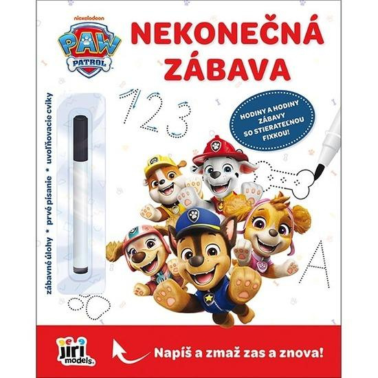 Nekonečná zábava Labková patrola - neuvedený autor - kniha z kategorie Omalovánky, vystřihovánky, papír