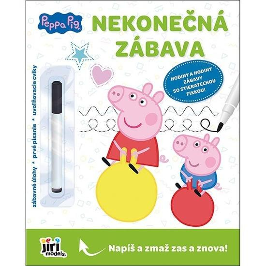 Nekonečná zábava Prasiatko Peppa - neuvedený autor - kniha z kategorie Omalovánky, vystřihovánky, papír