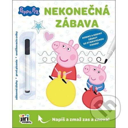 Nekonečná zábava Prasiatko Peppa - neuvedený autor - kniha z kategorie Omalovánky, vystřihovánky, papír