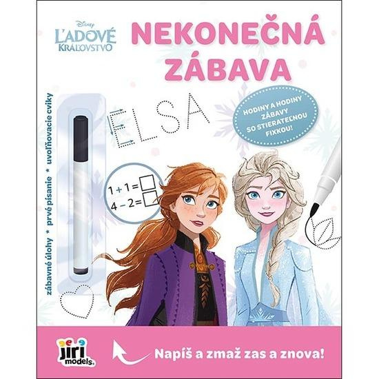 Nekonečná zábava Ľadové kráľovstvo - neuvedený autor - kniha z kategorie Omalovánky, vystřihovánky, papír