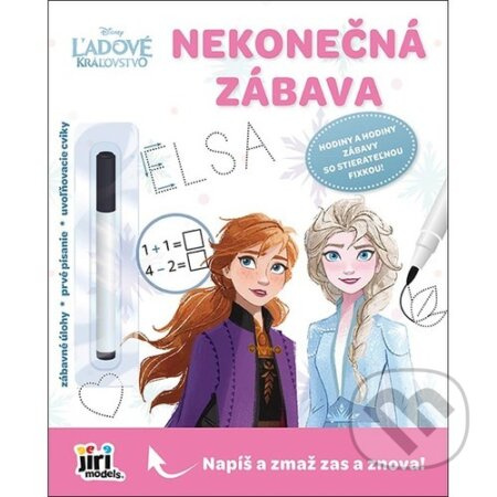 Nekonečná zábava Ľadové kráľovstvo - neuvedený autor - kniha z kategorie Omalovánky, vystřihovánky, papír