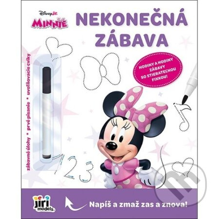 Nekonečná zábava Minnie - neuvedený autor - kniha z kategorie Omalovánky, vystřihovánky, papír