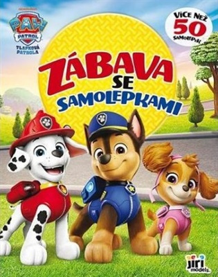 Zábava se samolepkami Tlapková patrola - kniha z kategorie Samolepky