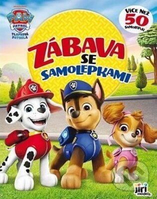 Zábava se samolepkami Tlapková patrola - kniha z kategorie Samolepky
