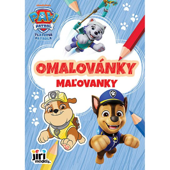 Omalovánka A5 TLAPKOVÁ PATROLA pro kluky
