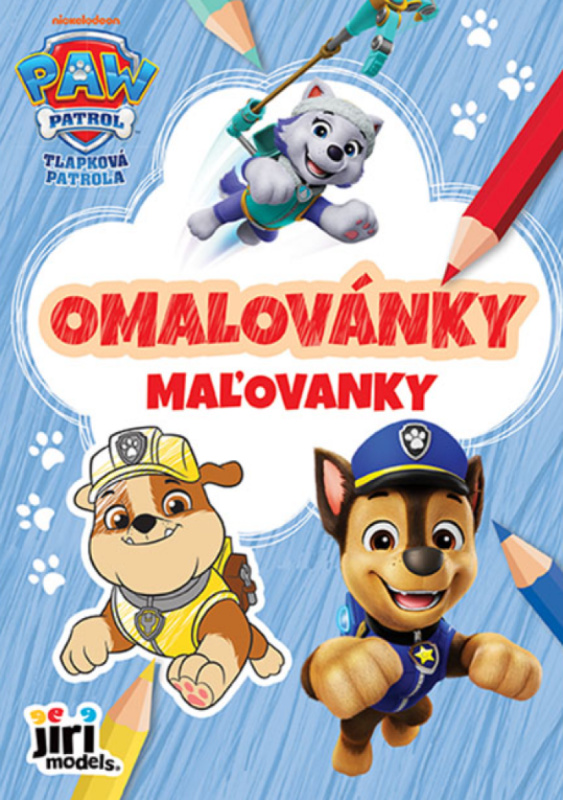 Omalovánka A5 TLAPKOVÁ PATROLA pro kluky