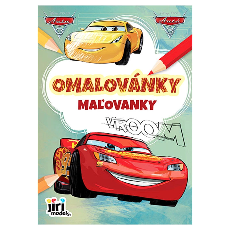 Omalovánky A5 Auta - -