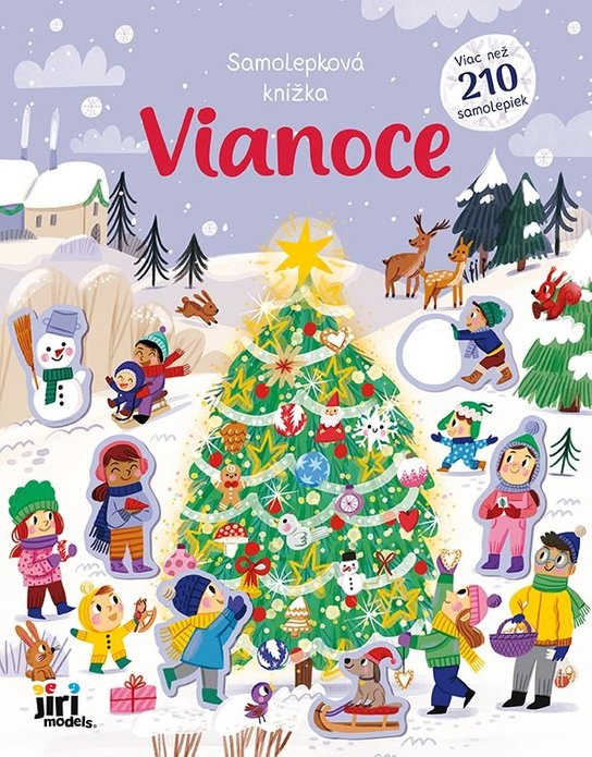 Samolepková knižka Vianoce -  Autor Neuveden