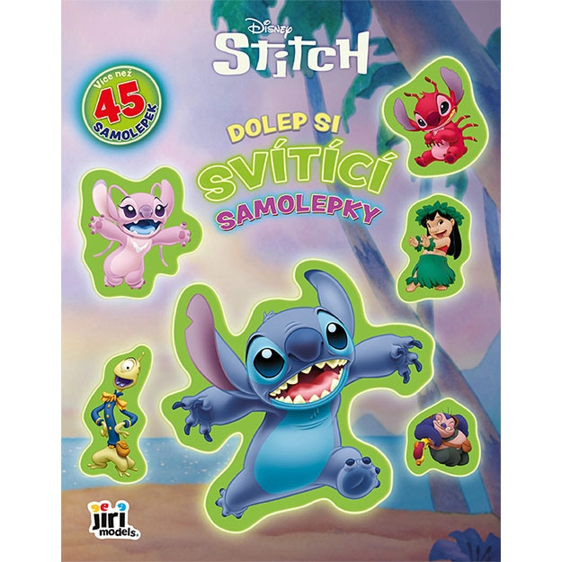 Dolep si svítící samolepky Lilo & Stitch