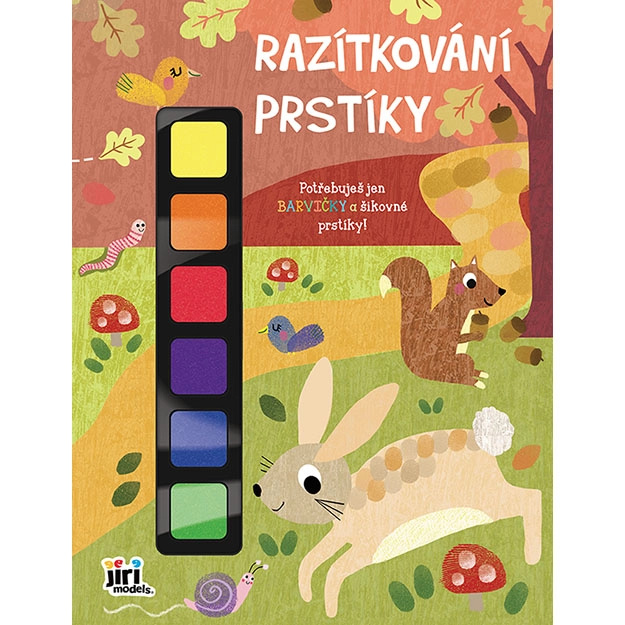 Razítkování - prstíky: Příroda (Potřebuješ jen barvičky a šikovné prstíky!)
