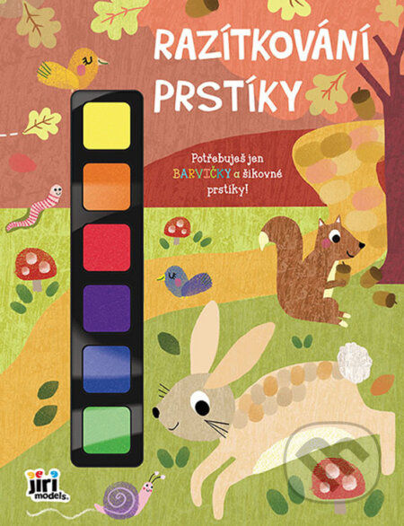 Razítkování - prstíky: Příroda (Potřebuješ jen barvičky a šikovné prstíky!)