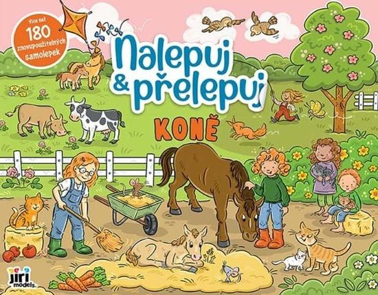 Nalepuj a přelepuj koně