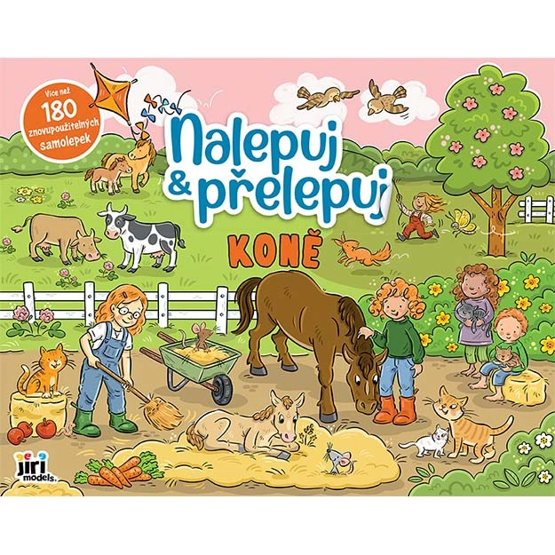 Nalepuj a přelepuj koně
