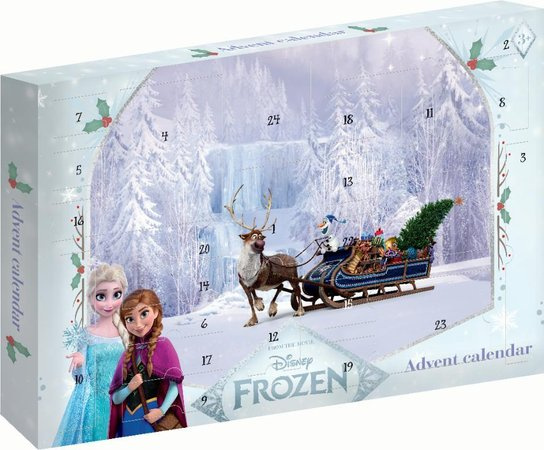 Adventný kalendár Ľadové kráľovstvo -  Autor Neuveden